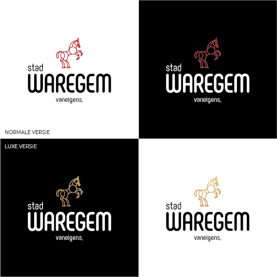 concept logo Stad Waregem